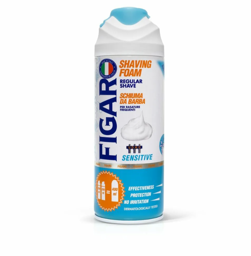 Figaro Sensitive Пена для бритья для чувствительной кожи 400 мл