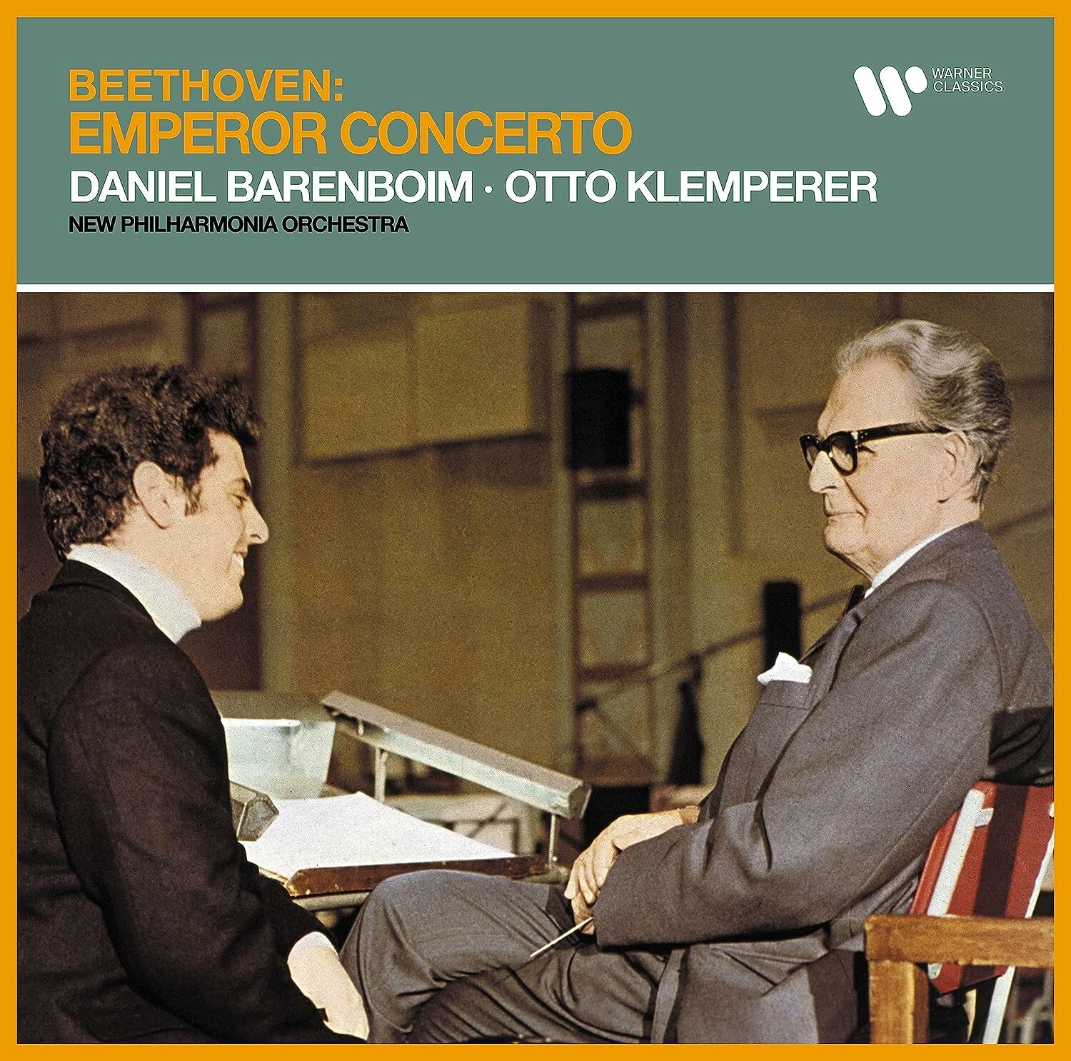 Виниловая пластинка Barenboim, Daniel; Klemperer, Otto, Beethoven: Emperor Concerto (5054197504556) Warner Music Classic - фото №1