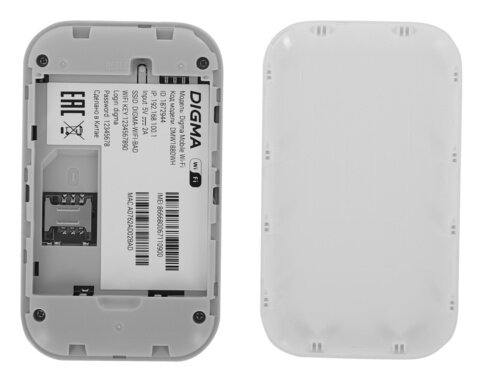 Модем Digma Mobile Wi-Fi 3G/4G DMW1880WH /