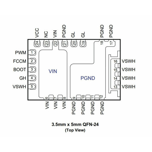 Микросхема AOZ5547QI AF00
