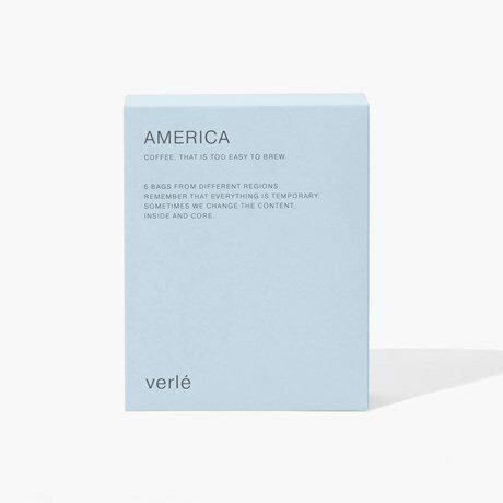Дрип кофе молотый Verle CENTRAL AMERICA, 6 дрип-пакетов по 11 г