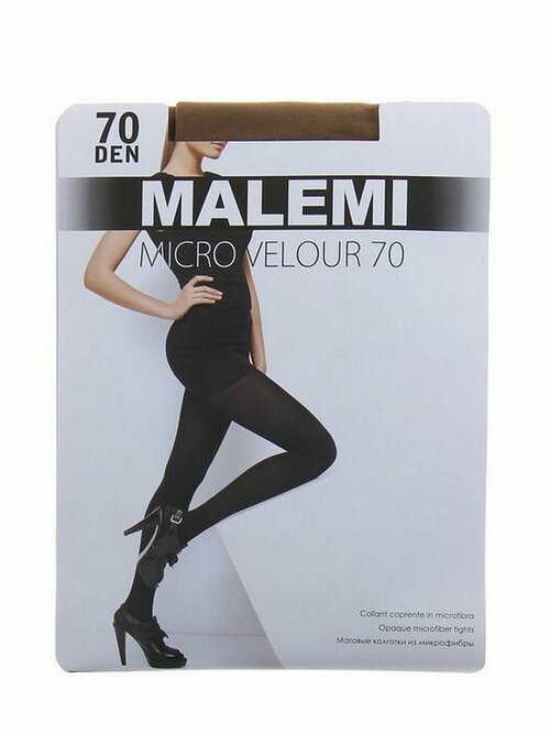 Колготки  Malemi, 70 den, размер 2, бежевый