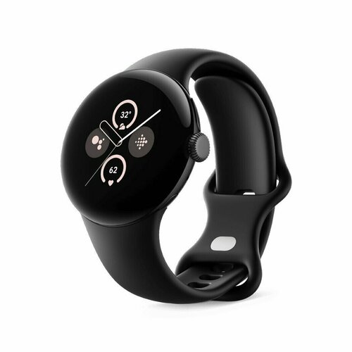 Смарт-часы Google Pixel Watch 2 BT/WiFi Matte Black/Obsidian band