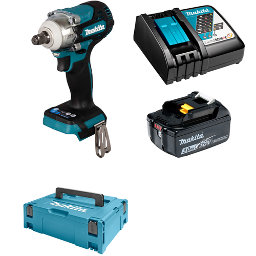 Гайковерт Makita DTW300RF1J аккумуляторный 18В 330Нм - 12 18V 1 x 30Ah Li-Ion 4169500₽