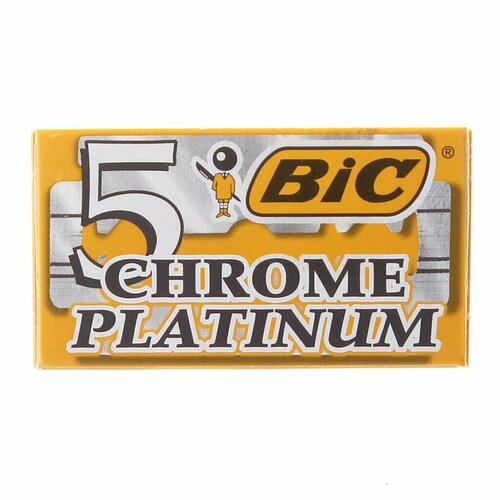 Лезвия Bic, Chrom Platinum, 5 шт