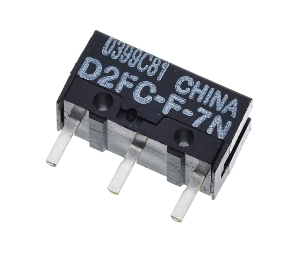 Микропереключатель (micro switch) D2FC-F-7N (5M) для мышки, 2 шт.
