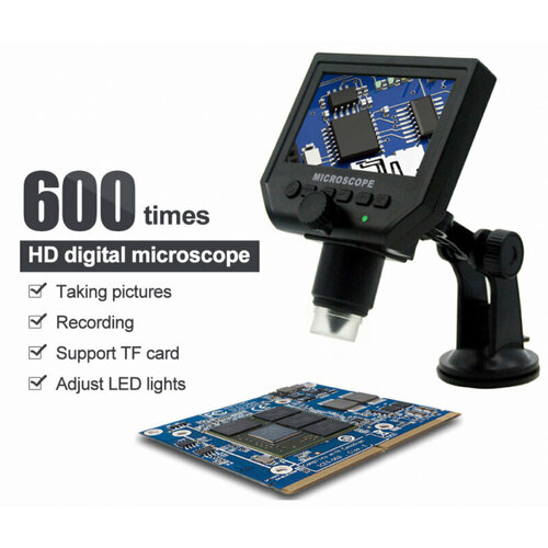 Видеомикроскоп USB Best G600 с экраном 4.3"