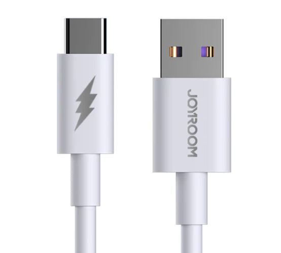 Кабель JOYROOM S-1050M7 USB - Type-C 1м 5A Белый