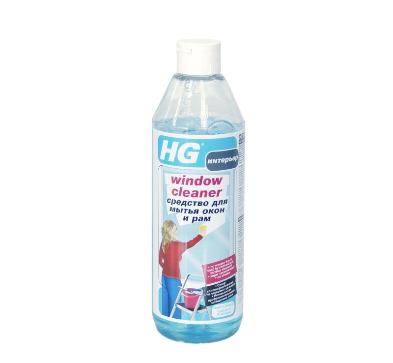 Жидкость HG Window cleaner для мытья окон, 500 мл - фотография № 3