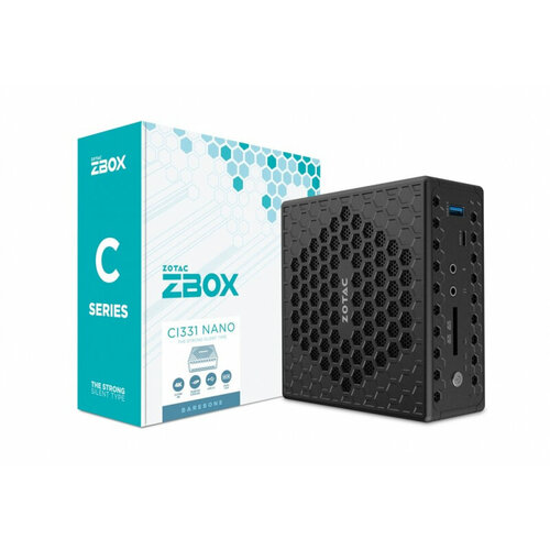Платформа ZOTAC ZBOX nano (Celeron N5100 1.1 ГГц, 2xDDR4 SO-DIMM, 2.5