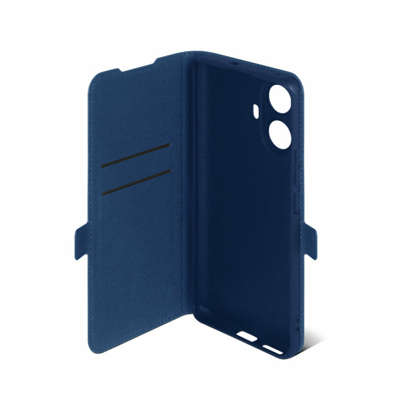 Чехол с флипом для Realme 10 Pro+ (5G) DF rmFlip-37 (blue)
