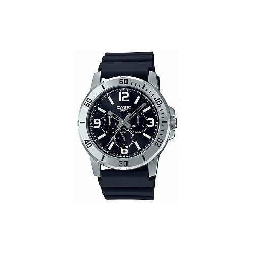 Наручные часы CASIO Collection MTP-VD300-1B, черный