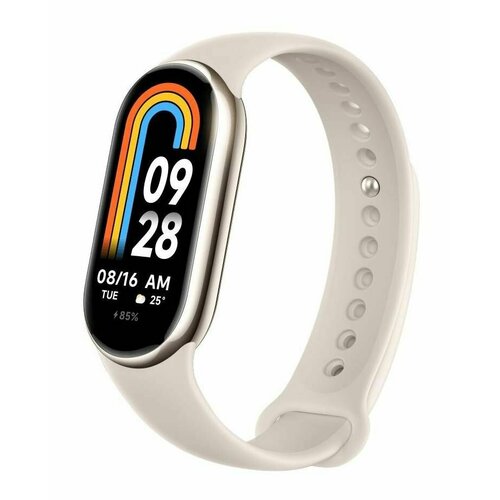 Фитнес-браслет Xiaomi Smart Band 8 глобальная версия бежевый 4333200₽