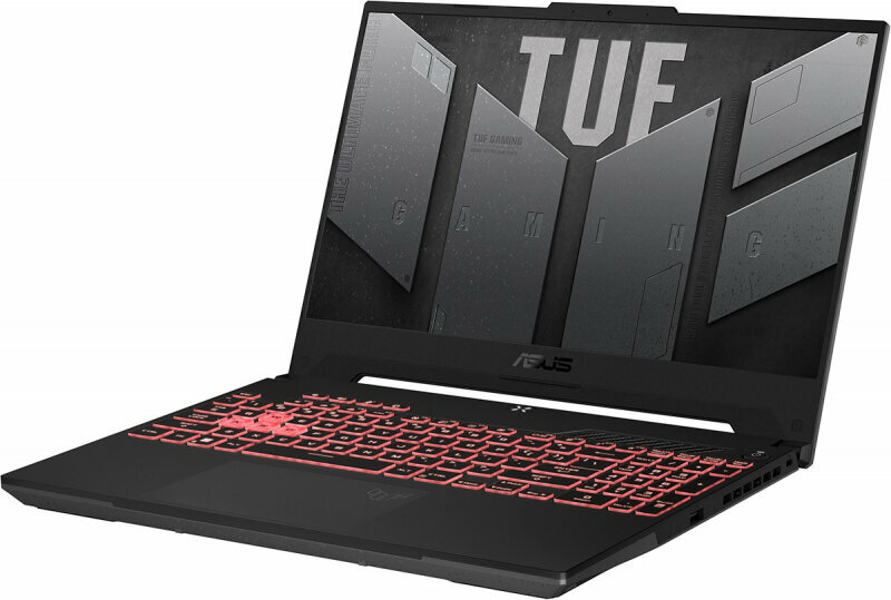 Ноутбук ASUS TUF Gaming A15 2023 FA507NV-LP023 90NR0E85-M00530 (15.6", Ryzen 7 7735HS, 16Gb/ SSD 512Gb, GeForce® RTX 4060 для ноутбуков) Серый - фото №11