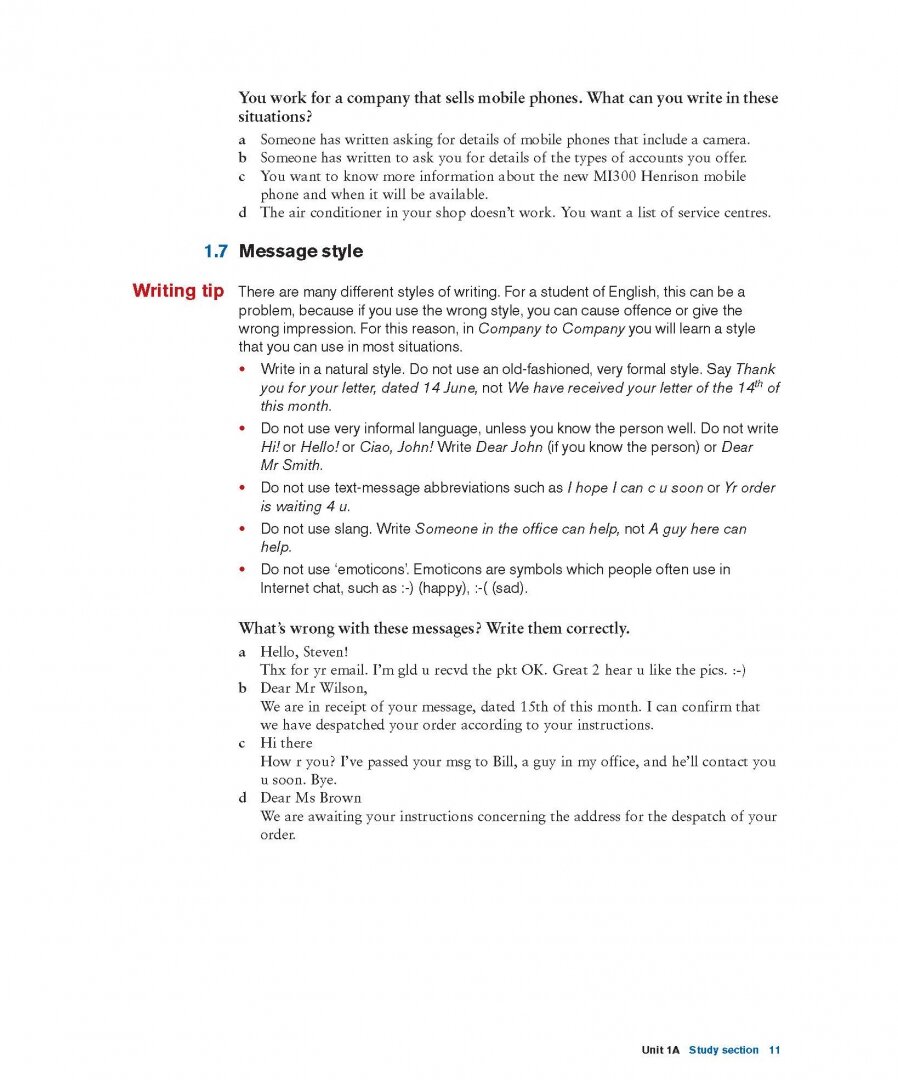 Company to Company. 4th Edition. Student's Book - фото №2
