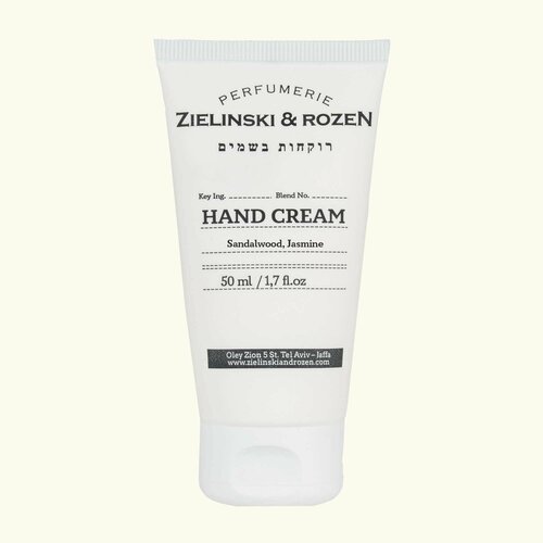 ZIELINSKI & ROZEN Крем для рук Sandalwood, Jasmine