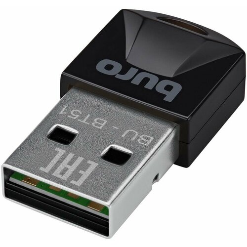 Адаптер USB Buro BU-BT51 BT5.1+EDR class 1.5 20м черный