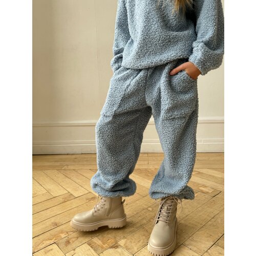 Брюки карго  LUCHE, размер 116, голубой