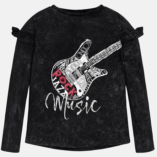 фото Лонгслив mayoral, размер 167 (18 лет), черный