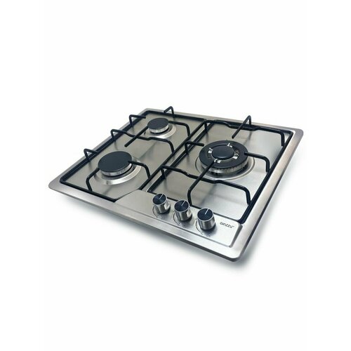 Газовая варочная панель HCG-308 Ginzzu с электроподжигом и газконтролем 950000₽