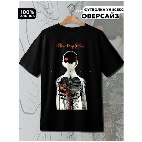 фото Футболка hypnotica, размер l, черный