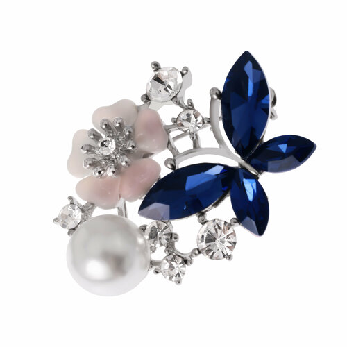 Брошь Ice&High, серебряный