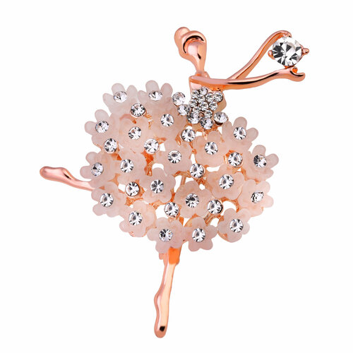 Брошь Ice&High, золотой