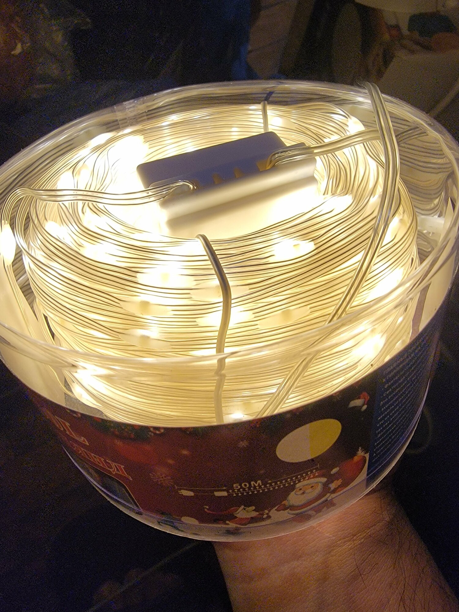 Araqel. Гирлянда новогодняя Капли росы 50м цвет теплый белый от сети 220