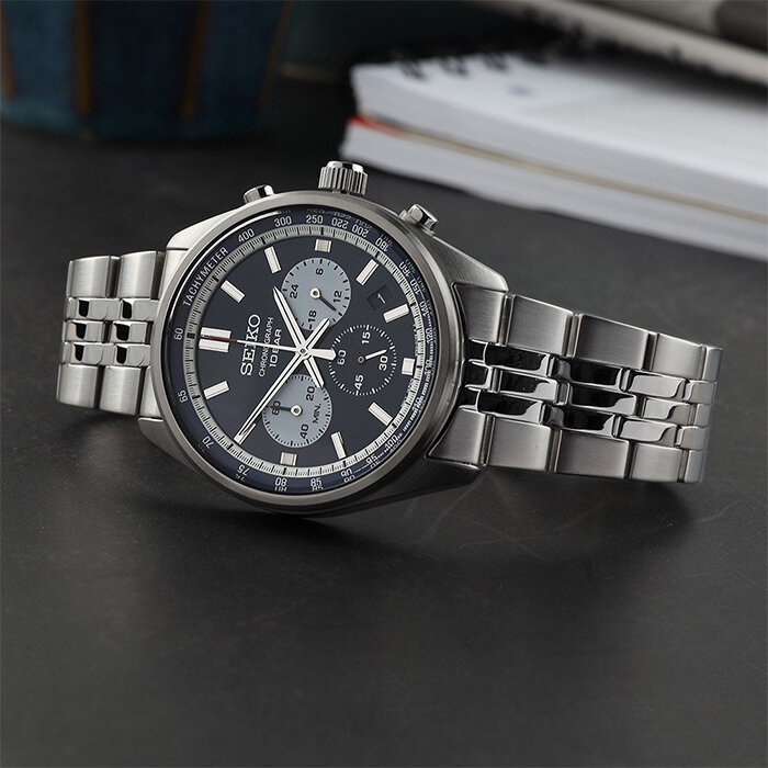 Наручные часы SEIKO, синий/серебристый — фото 1