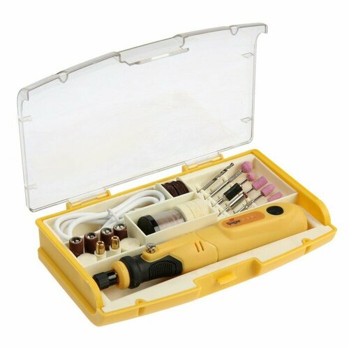 Тундра Гравер аккумуляторный тундра 12 В 07 Ач micro-USB 5000-15000 обмин 3 ск 76 пр 4047₽