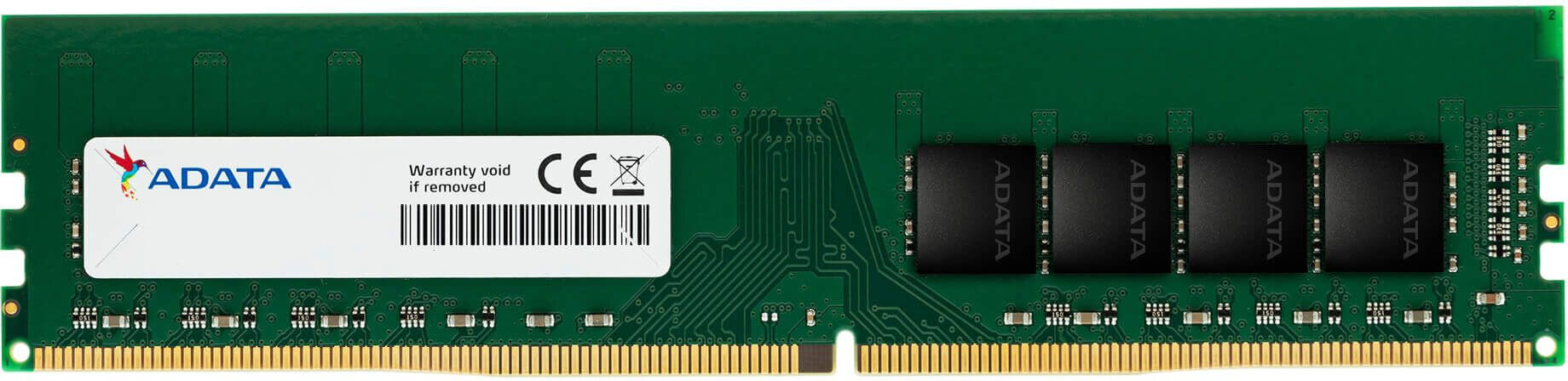 A-data Память DDR4 8Gb 3200MHz AD4U32008G22-BGN OEM PC4-25600 CL22 DIMM 288-pin 1.2В single rank