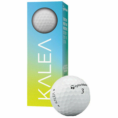 фото Мяч для гольфа taylormade kalea n7641801, белый, 3шт.