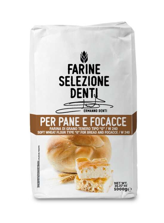 Мука для хлеба и фокаччи Selezione Denti 1 кг