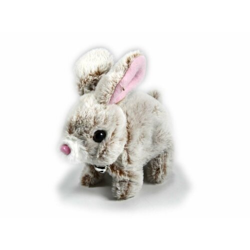 Интерактивная игрушка заяц с колокольчиком