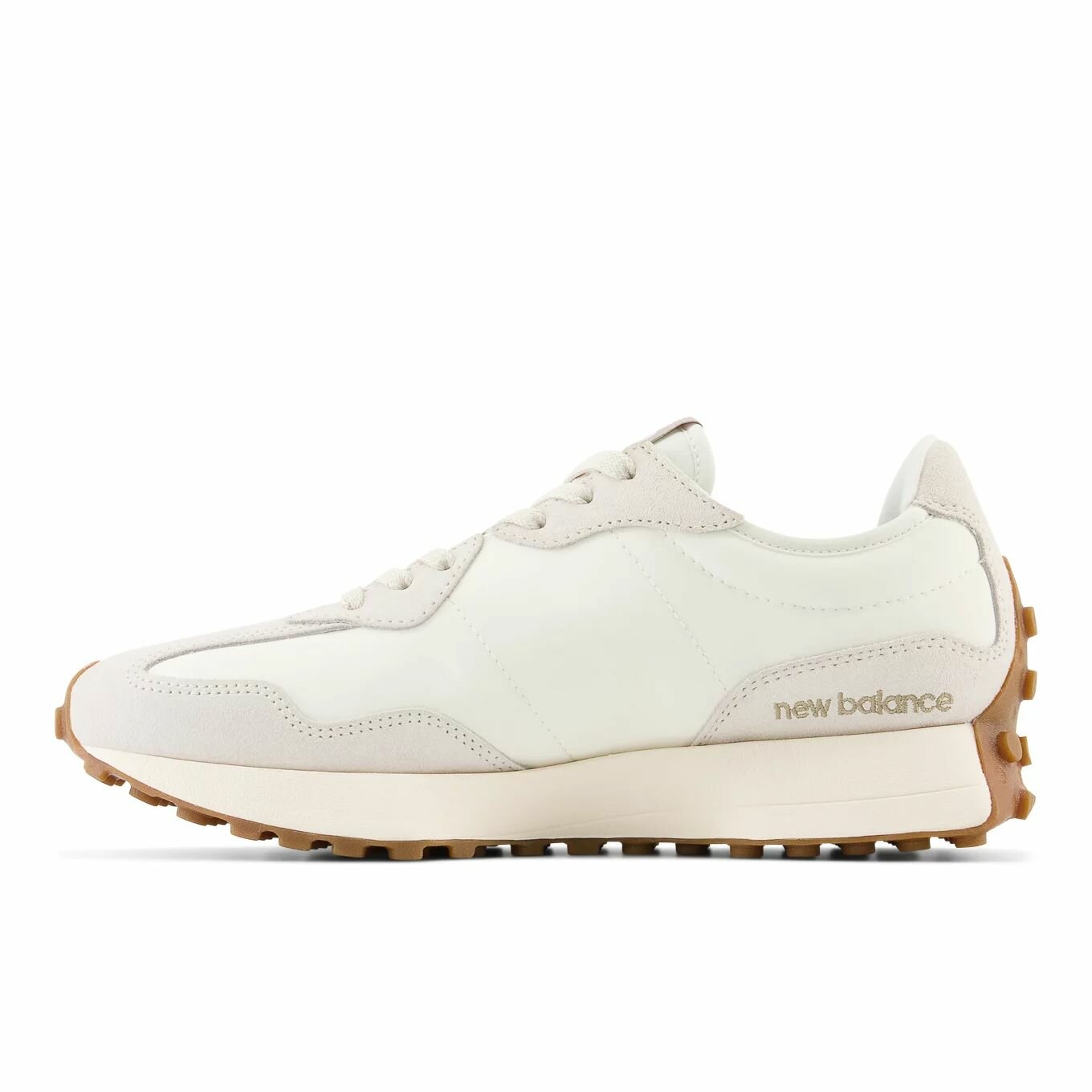 Кроссовки New Balance 327, размер 9,5 US, бежевый — фото 1