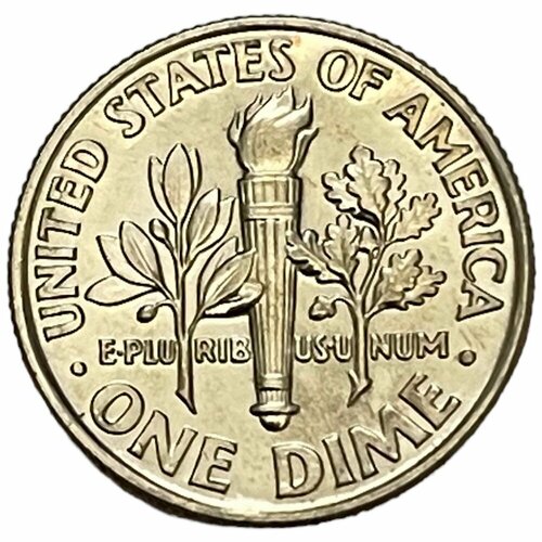 США 10 центов (1 дайм) 1986 г. (Dime, Рузвельт) (D)