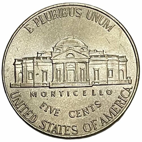 США 5 центов 2013 г. (Nickel, Джефферсон) (D) сша резервация ла поста 5 центов 2013 г