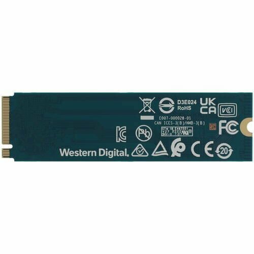 SSD накопитель WD Blue SN570 500ГБ, M.2 2280, PCI-E x4, NVMe - фото №19