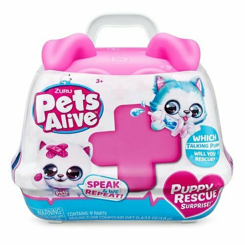 Игрушка-сюрприз Pets Alive Interactive Plush, в ассортименте игровой набор zuru pets alive puppy rescue surprise 9540 2 дет