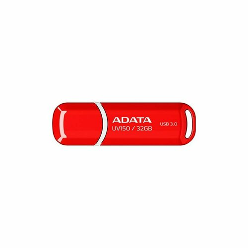 Флешка Adata DashDrive UV150 32GB (AUV150-32G-RRD) красный флешка adata uv320 32 гб