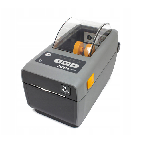 Zebra Принтер этикеток Zebra DT Printer ZD411; 300 dpi, USB, USB Host, Ethernet, BTLE5, EU and UK Cords, Swiss Font, EZPL