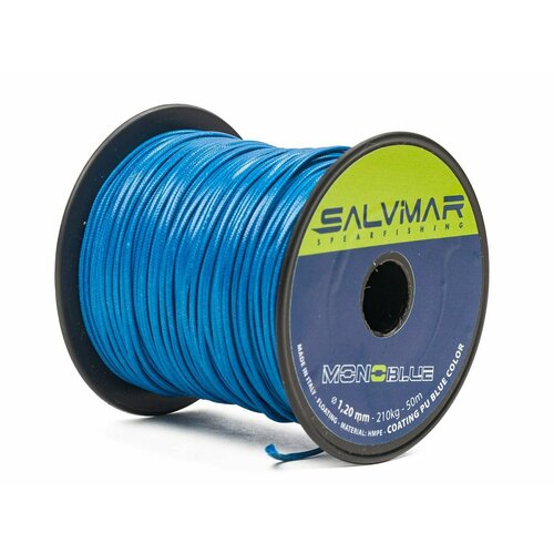 Линь Salvimar MONOBLUE 1,5 мм 245 кг. на разрыв, для подводного ружья, подводной охоты, цена за 1 метр