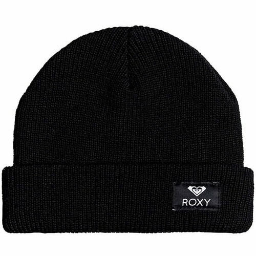 фото Шапка roxy, размер one size, черный