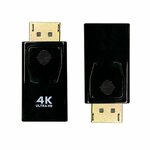 4K адаптер с портом дисплея на HDMI-совместимый штекер порта дисплея DP 1080P HDTV гнездовой конвертер видео аудио кабель для ПК проектора - изображение