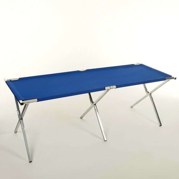 Стол для уличной торговли, складной, 200×70×70, цвет синий