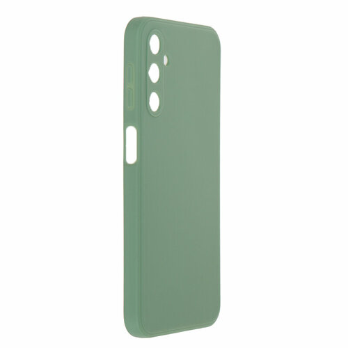 Чехол Zibelino для Samsung Galaxy A24 4G Soft Matte с микрофиброй Olive ZSMF-SAM-A245-OLV чехол накладка krutoff soft case элегантность для samsung galaxy a24 a245 черный