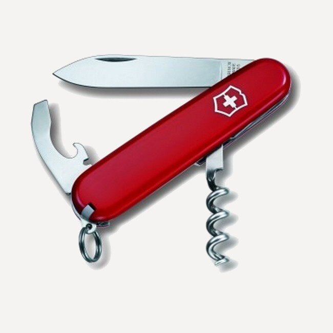 Victorinox Нож Victorinox Waiter 84мм, 9 функций красный