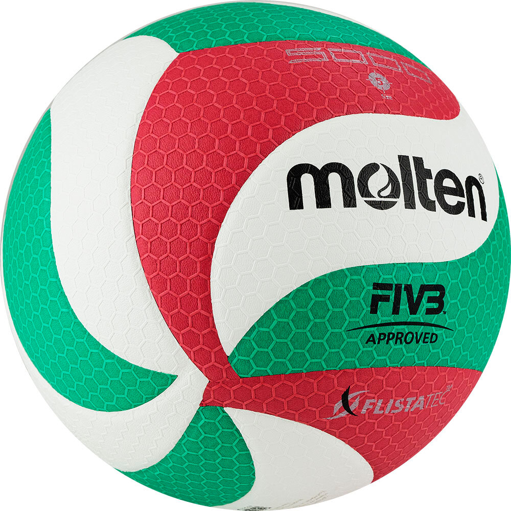 Мяч волейбольный Molten V5m5000x размер 5, Fivb Approved (5)