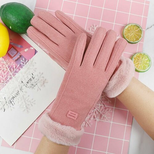 фото Перчатки , размер onesize, розовый нет бренда