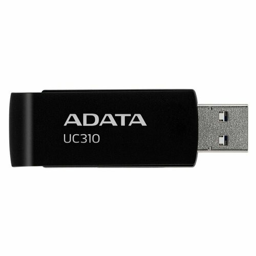 USB накопитель ADATA 256GB USB 3.2 Gen1 UC310-256G-RBK Black черный